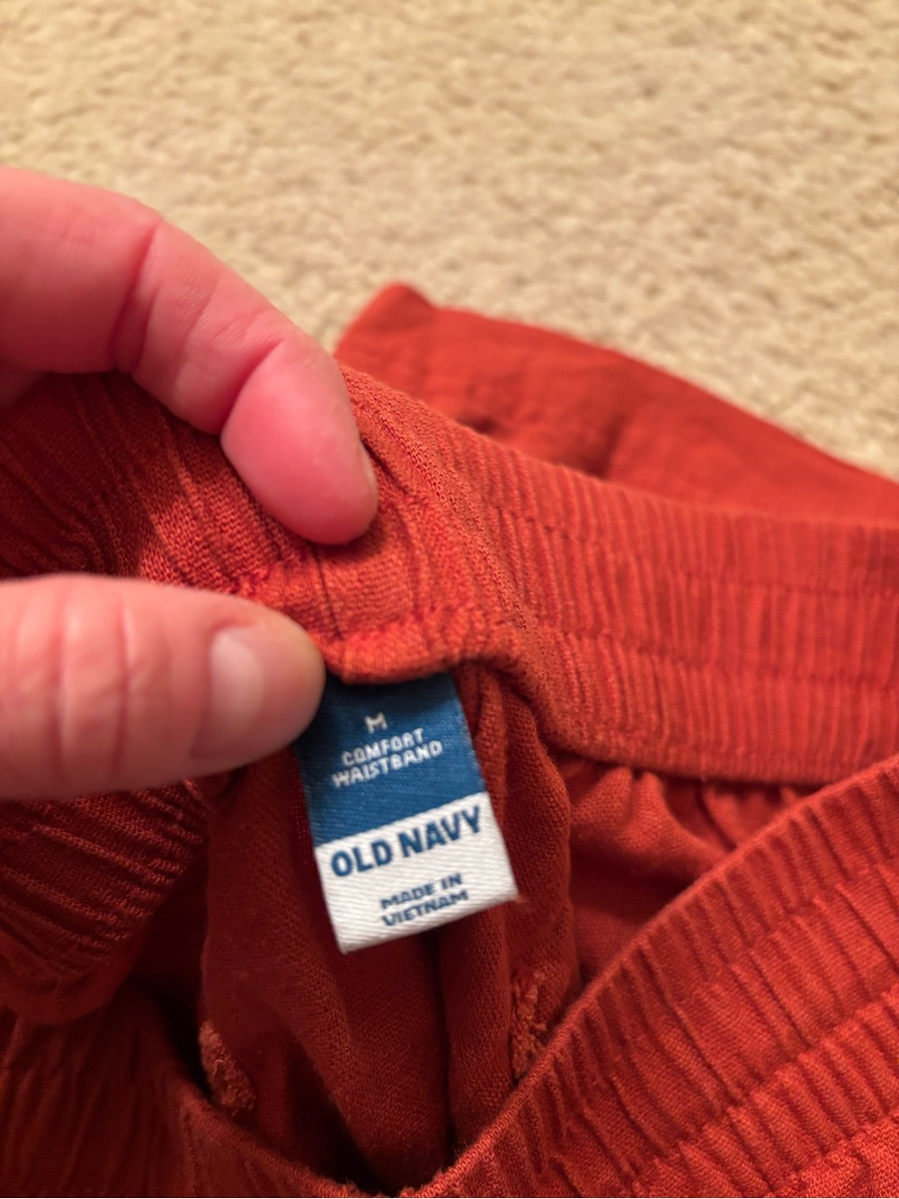 Old Navy Pull-On Linen Shorts - Picture 2 of 7